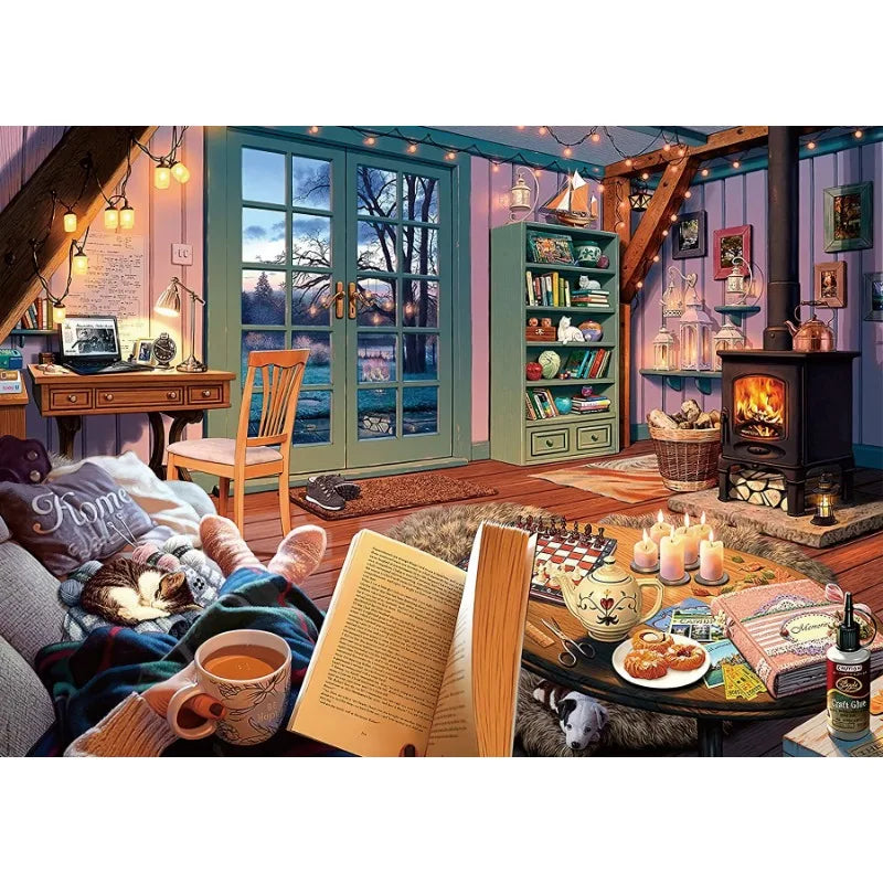The Warm Home – 1000-Piece Jigsaw Puzzle