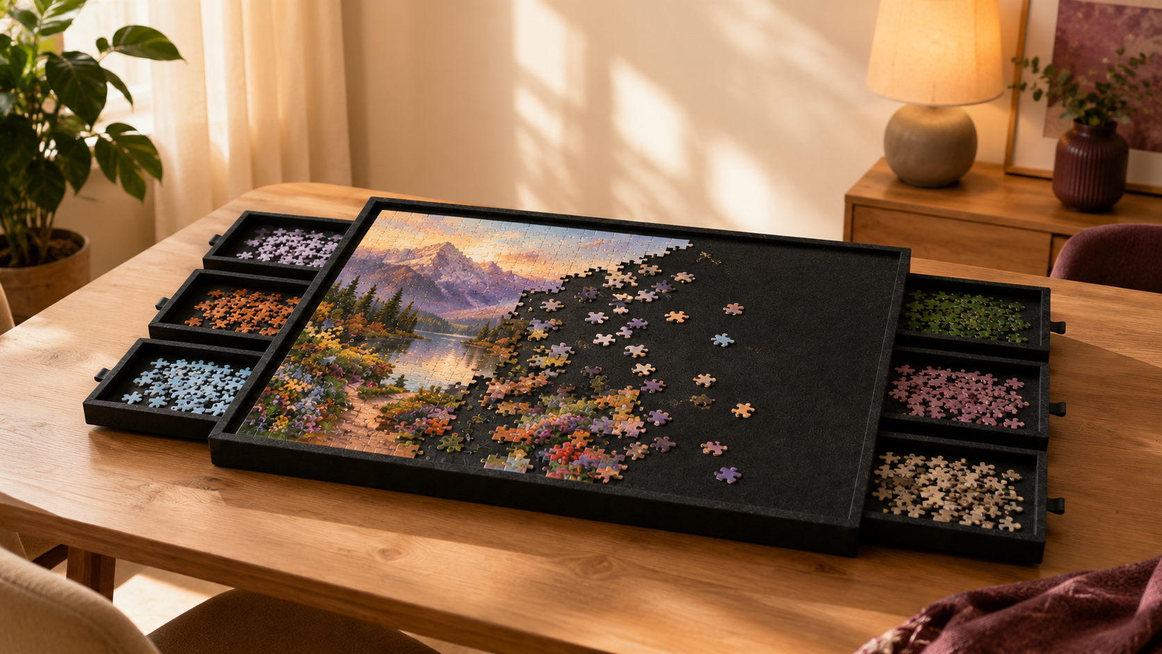 PuzzlePort Summit puzzle workspace