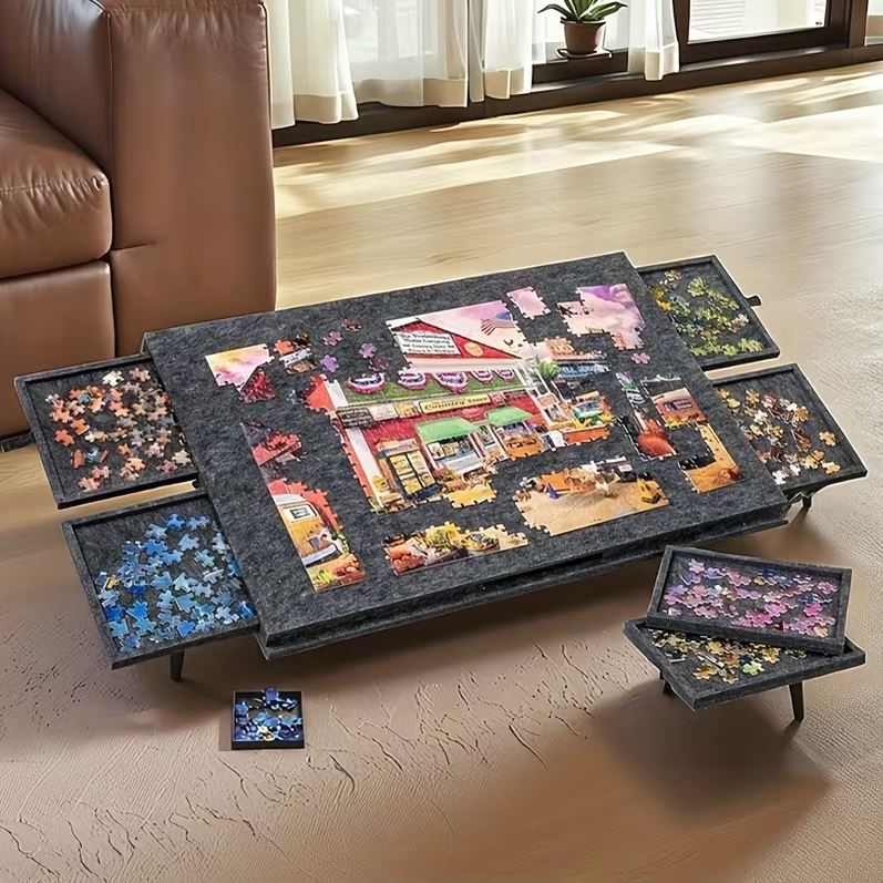 PuzzlePort – 2-in-1 Portable Puzzle Board