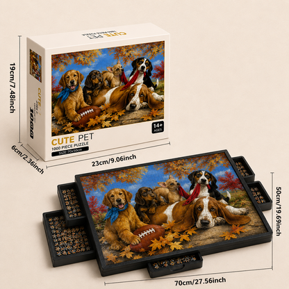 Cute Pet – 1000-Piece Jigsaw Puzzle