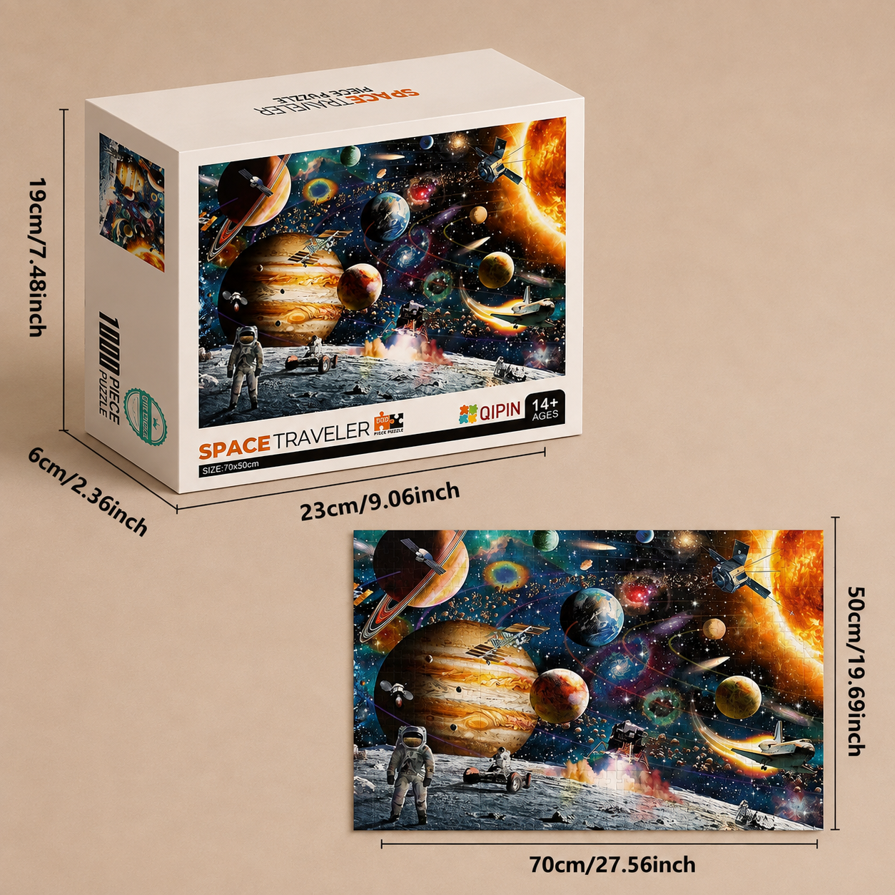 Space Traveler – 1000-Piece Jigsaw Puzzle