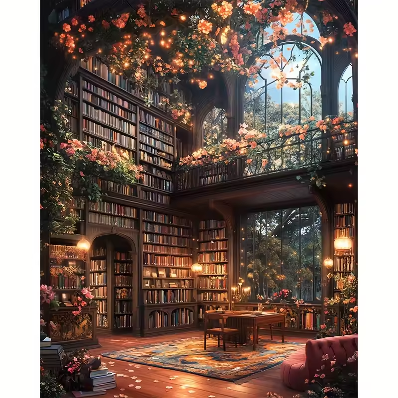 Forest Library Art - 1000 Pieces Jigsaw Puzzle – Puzzle-Port